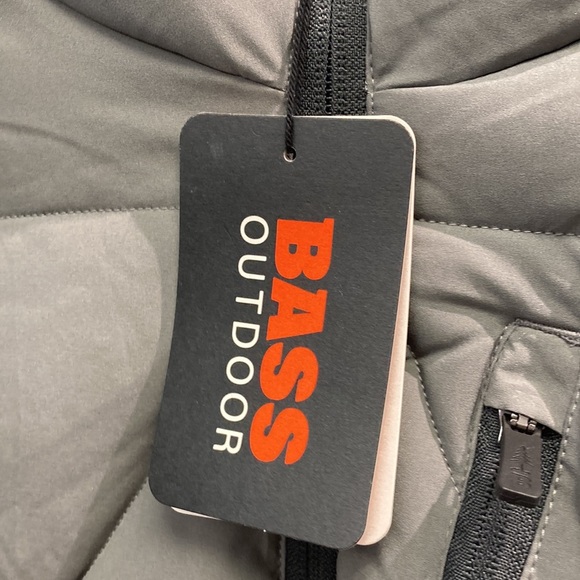 Bass Outdoor Men's Glacier Quilted Full-Zip Hiking Jacket NWT - Picture 4 of 4